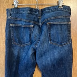 Gap Long and Lean stretch flare Jean 12 LONG 34” inseam